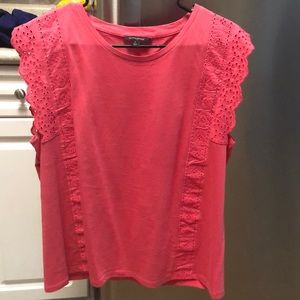 Banana Republic eyelet top